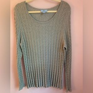CeCe gray sweater